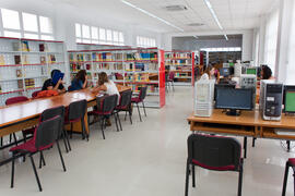 Biblioteca de Derecho "Alejandro Rodríguez Carrión". Campus de Teatinos. Octubre de 2012