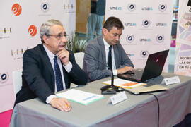 Presentación del informe de alumnos egresados del curso 2013-2014. IV Feria de Empleo de la Universidad de Málaga. Escuela Técnica Superior de Ingenierías Industriales. Mayo 2018