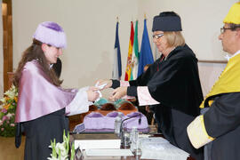 Investidura de nuevos doctores por la Universidad de Málaga. Paraninfo. Febrero de 2012