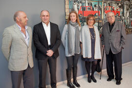 Presentación del mural de Eugenio Chicano para la Facultad de Económicas. Facultad de Ciencias Ec...