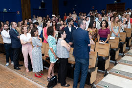 Asistentes. Graduación de Másters de la Facultad de Ciencias Económicas y Empresariales de la Uni...