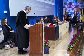 Intervención de Teodomiro López. Apertura del Curso Académico 2024/2025 de la Universidad de Málaga. Paraninfo. Septiembre de 2024