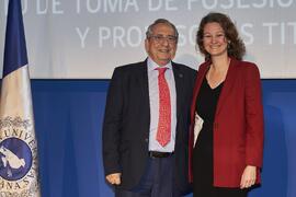 Toma de posesión de Julia Wärnberg como profesora titular del Área de Enfermería de la Universidad de Málaga. Paraninfo. Diciembre de 2022