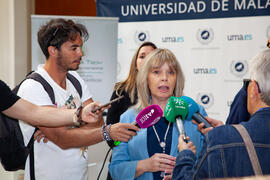 Intervención de Alicia Violeta Bohren en la inauguración de la exposición "Aguyjevete 2019. ...