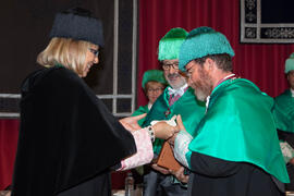 Investidura como Doctor "Honoris Causa" de D. Humberto Maturana Romesín y D. José Gimeno Sacristán por la Universidad de Málaga. Facultad de Derecho. Noviembre de 2010