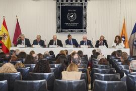 Mesa presidencial. Presentación del libro "50 años de doctores Honoris Causa por la Universi...