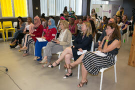 Asistentes a la clausura del programa "Genera". Edificio "The Green Ray". Jun...