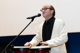 Actuación del grupo musical "Boleros Imperfectos". Graduación y clausura del curso del Aula de Mayores de la Universidad de Málaga. Paraninfo. Junio de 2019