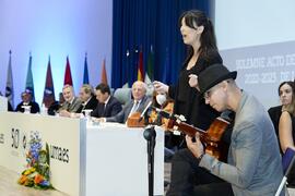 Actuación de Fátima Calderón y José Antonio 'Valen'. Solemne Acto de Apertura del Curso Académico...