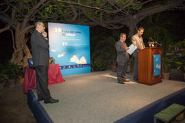 "La Noche del Libro", pregón inaugural de la 39ª Feria del Libro de Málaga. Jardín Botá...