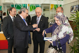 Inauguración de la Oficina de la Universidad de Sharjah, Emiratos Árabes. Jardín Botánico. Noviembre de 2015