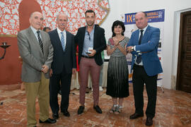 Foto de grupo. Cena de gala con motivo del Campeonato Europeo Universitario de Balonmano. Anteque...