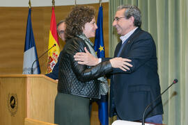 Toma de posesión de Amelia Díaz Morilla como nueva profesora titular del Departamento de Química Orgánica de la Universidad de Málaga. Edificio del Rectorado. Marzo de 2017