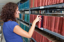 Biblioteca de Derecho "Alejandro Rodríguez Carrión". Campus de Teatinos. Octubre de 2012