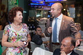 Cena Homenaje a profesores y PAS jubilados de la Facultad de Económicas. Restaurante El Palmeral....