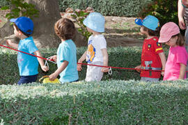 Excursión de la Escuela Infantil Francisca Luque al Jardín Botánico. Campus de Teatinos. Mayo de 2014