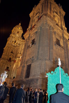 Procesión Magna Mariana con motivo del "Mater Dei". Centro histórico de Málaga. Septiembre de 2013
