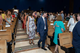 Entrada del alumnado. Graduación de Másters de la Facultad de Ciencias Económicas y Empresariales de la Universidad de Málaga. Paraninfo. Junio de 2019