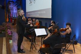 Actuación musical. Apertura del Curso Académico 2023/2024 de la Universidad de Málaga. Paraninfo. Septiembre de 2023