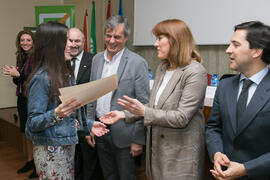 Entrega de premios de la X Olimpiada de Economía. XI Jornadas Andaluzas de Enseñanza de Economía....