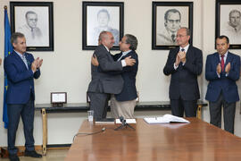 Toma de Posesión de Eugenio José Luque Domínguez como Decano de la Facultad de Económicas. Facult...