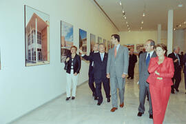 Inauguración del Rectorado por el príncipe Felipe. Málaga. Abril de 2002