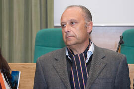 Inauguración de la exposición de Lorenzo Saval. Rectorado. Enero de 2008