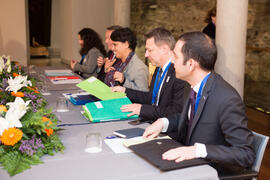 XXV Cumbre Hispano-Francesa. Edificio del Rectorado. Febrero de 2017