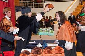 Investidura de nuevos doctores por la Universidad de Málaga. Salón de Actos de la Facultad de Der...