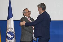 Toma de posesión de Juan Antonio Cecilia Buenestado como profesor titular del Área de Química Inorgánica de la Universidad de Málaga. Toma de posesión de nuevos catedráticos y profesores titulares de la Universidad de Málaga. Paraninfo. Noviembre de 2023