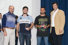 Entrega de trofeos en la Gala del Deporte Universitario 2017. Escuela Técnica Superior de Ingenie...