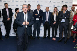 José Ángel Narváez en la inauguración de las Jornadas de Puertas Abiertas de la Universidad de Má...