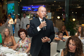 Cena Homenaje a profesores y PAS jubilados de la Facultad de Económicas. Restaurante El Palmeral....