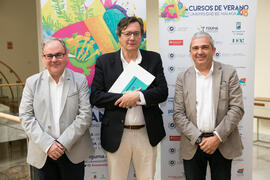 Ángel Valencia, Fernando Vallespín y Diego Vera. Cursos de Verano de la Universidad de Málaga. Ed...