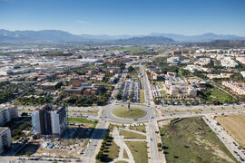 Vista aérea general. Campus de Teatinos. Diciembre de 2016