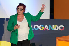 Conferencia "Dialogando" con Clara Grima. Escuela de Ingenierías Industriales de la Universidad de Málaga. Mayo de 2024