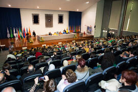 Investidura de nuevos doctores por la Universidad de Málaga. Salón de Actos de la Escuela Técnica...