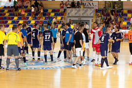 Finalización del partido clasificatorio entre Club Deportivo UMA Antequera y Universidad de Génev...