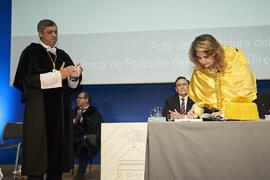 Toma de posesión de María Zaida Díaz Cabiale como nueva Vicerrectora de Internacionalización de la Universidad de Málaga. Paraninfo. Marzo de 2024