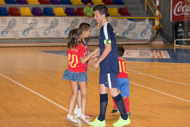 Finalización del partido clasificatorio entre Club Deportivo UMA Antequera y Universidad de Génev...