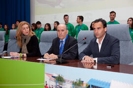 Chantal Pérez, Pedro Montiel y Daniel Pérez. Acto de clausura del 6º Congreso Internacional de Ac...