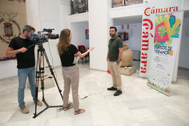 Entrevista a Francisco Javier López Franco en photocall. Curso "Transexualidad". Cursos...