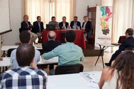 Curso de verano "El futuro de la democracia". Mesa redonda: “La democracia mediática”. Ronda. Julio, 2014.