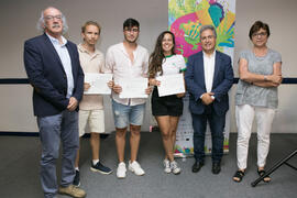 Clausura y entrega de diplomas. Curso "Mujeres frente a la violencia". Cursos de verano...