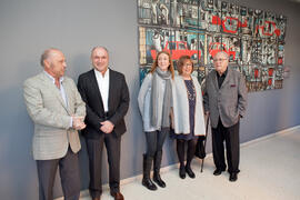 Presentación del mural de Eugenio Chicano para la Facultad de Económicas. Facultad de Ciencias Ec...