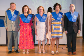 Imposición de becas. Graduación y clausura del curso del Aula de Mayores de la Universidad de Mál...