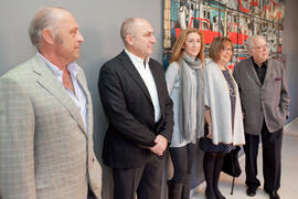 Presentación del mural de Eugenio Chicano para la Facultad de Económicas. Facultad de Ciencias Ec...