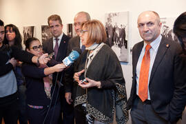 Inauguración de la exposición "50 Años de la Facultad de Ciencias Económicas y Empresariales...