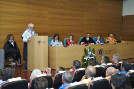 Discurso de Antonio García Berrio. Investidura como "Doctores Honoris Causa" de Antonio García Berrio y Pilar Palomo Vázquez por la Facultad de Filosofía y Letras de la Universidad de Málaga. Edificio del Rectorado. Junio de 2024