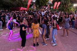 Welcome to UMA. Bienvenida a los alumnos de intercambio internacional de la Universidad de Málaga. Jardín botánico. Octubre de 2019